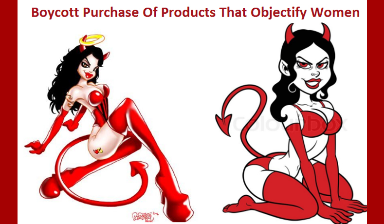 Boycott Purchase Of Products That Objectify Women